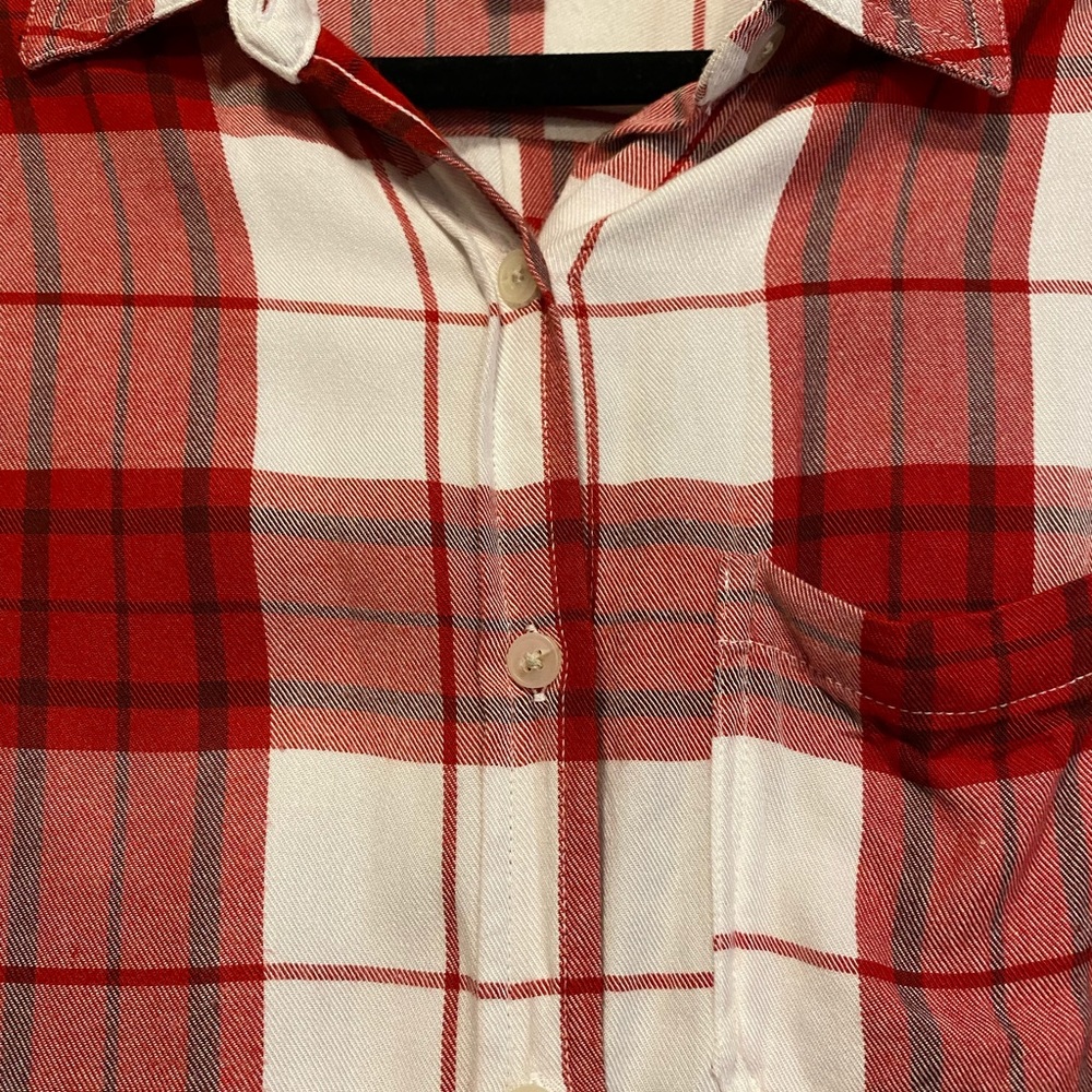 Universal threads plaid button down - Picture 6 of 10